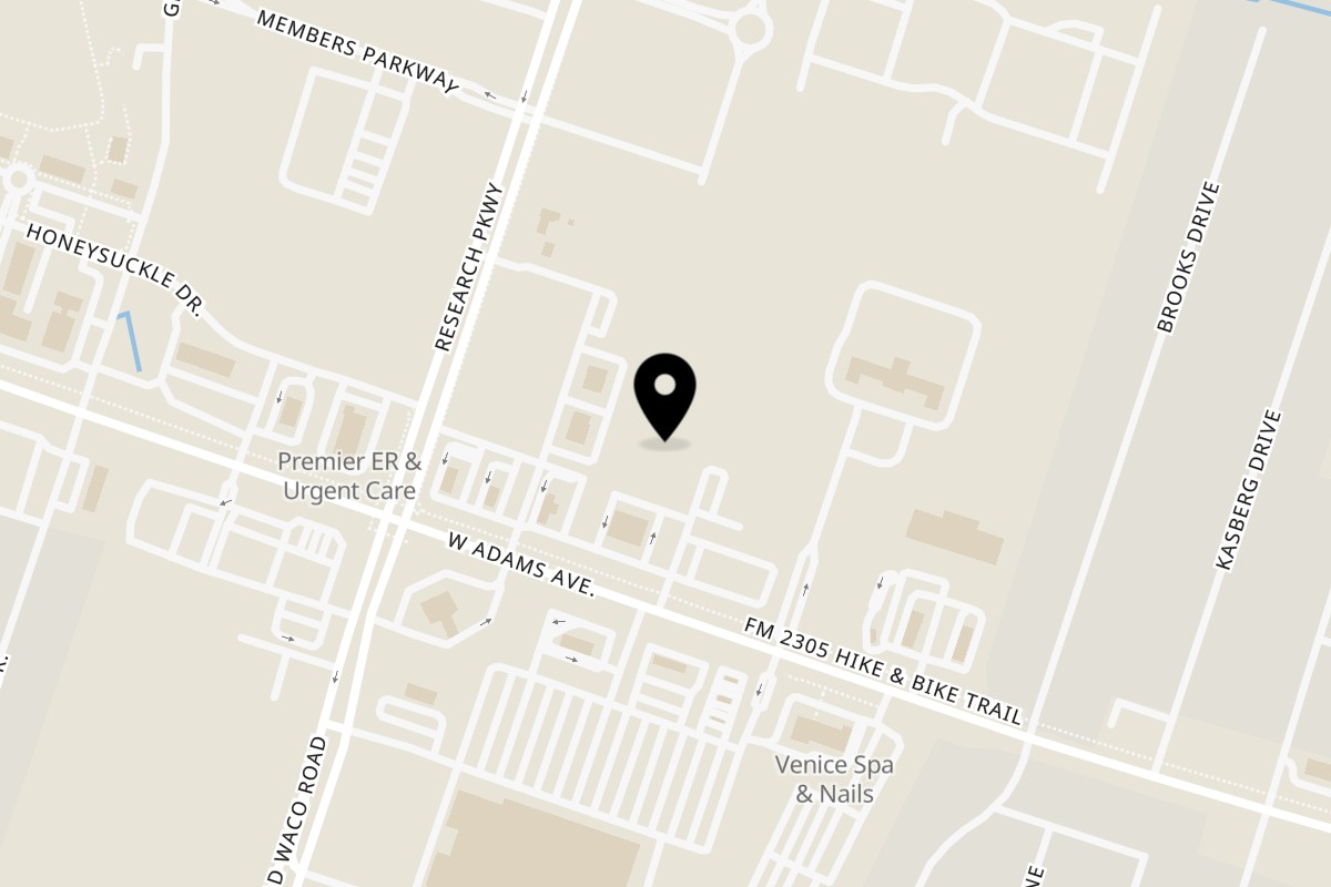 Map showing the location of Wings Pizza N Things Temple - West Adams on 6776 W Adams Ave in Temple